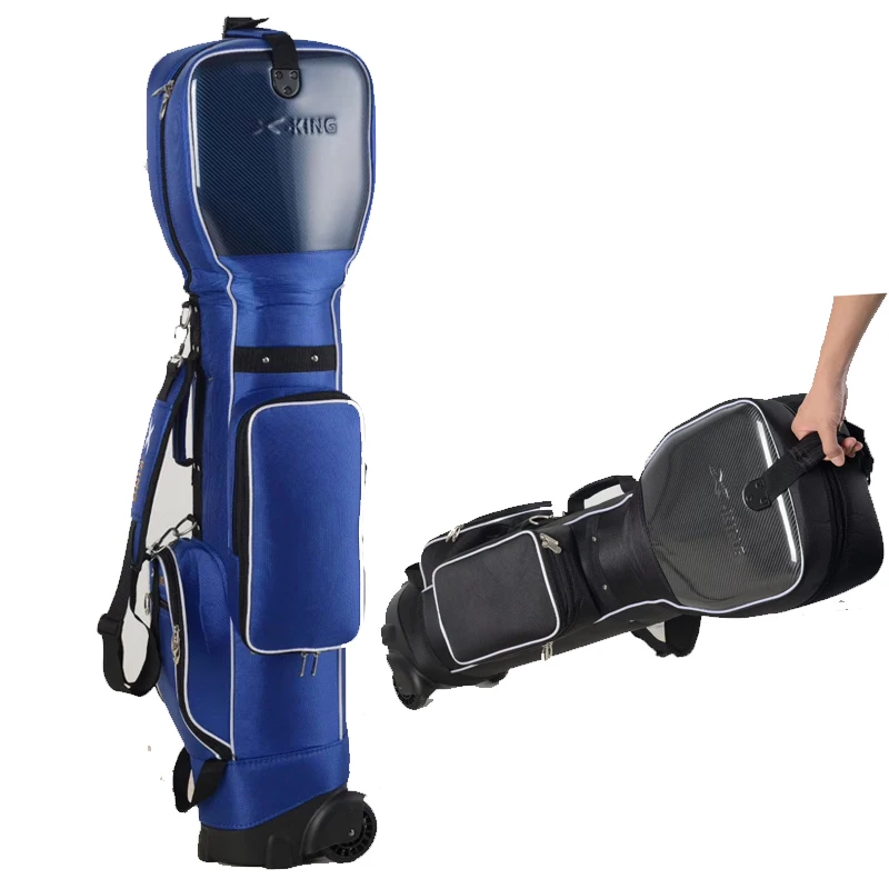 

New Style golf bag stand High quality Nylon Waterproof golf bag with wheels