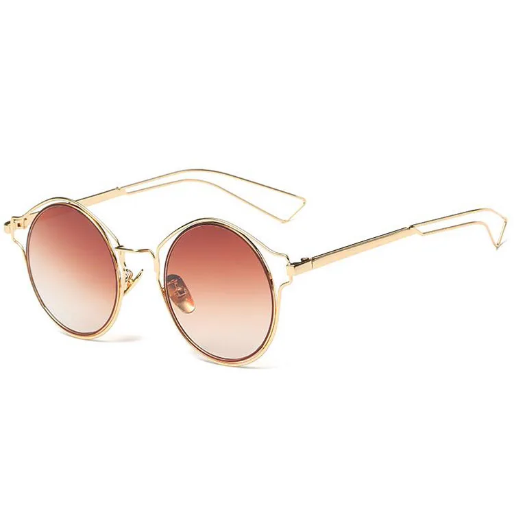 

2021 hot selling Fashion newest luxury shades sun glasses Women Polarized Round sunglasses, Custom colors