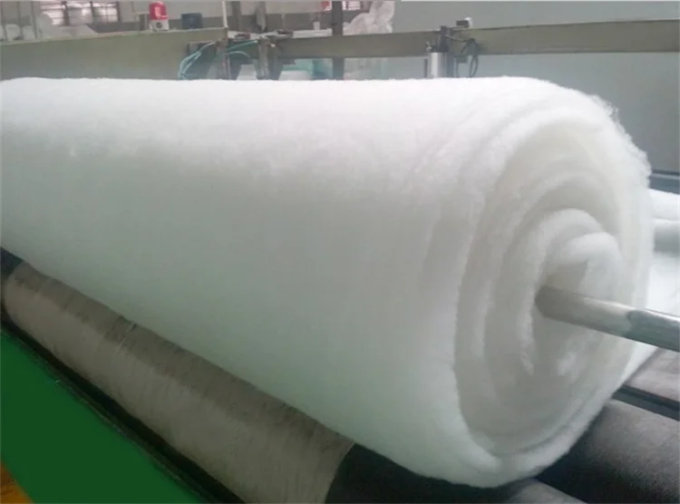 polyester wadding for bedding filling