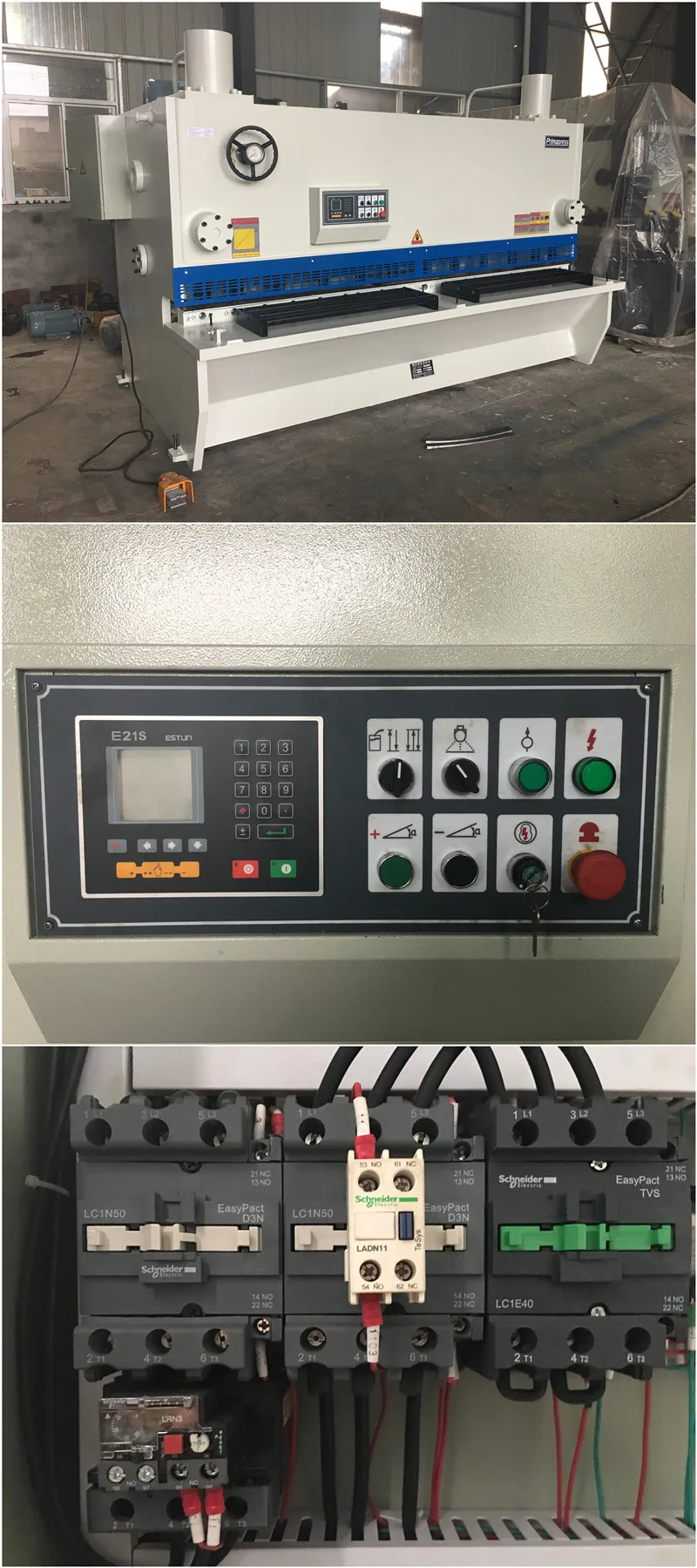 16x3200mm guillotine shear