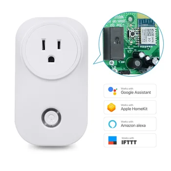 Type B Usa Standard 16a Wireless Power Socket Outlet For Ifttt - Buy ...