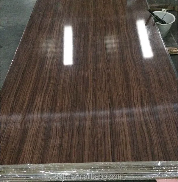
18mm double side high gloss melamine mdf panel in different colors 