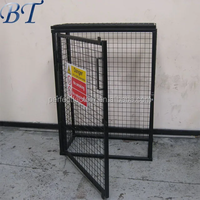 
Folding steel stackable storage cage/gas bottle storage cage (manufacturer) 