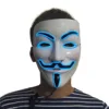 New Style Lighting Halloween Vendetta EL Mask Novelty Lighting 10 Colors Choice EL Wire Neon Mask For Easter Day Festival
