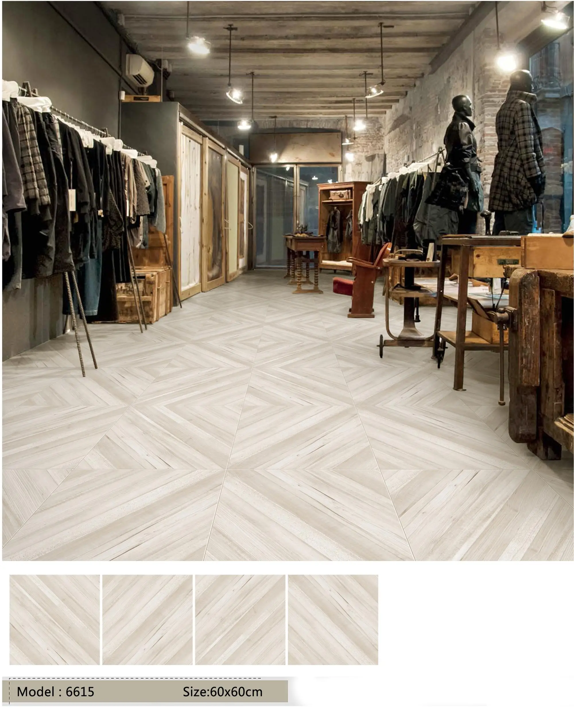 Tarkett - Mesto Tiles 24 X24 #ps5d 48sq/ft ||MHOPS5D24X24 main image 1