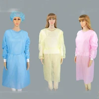 

High quality Disposable Non Woven Medical Surgical Gowns Clothes For Microblading Accessories