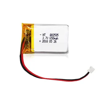 Rechargeable Lipo 802535 3.7v 650mah Lithium Polymer Li-ion Battery ...