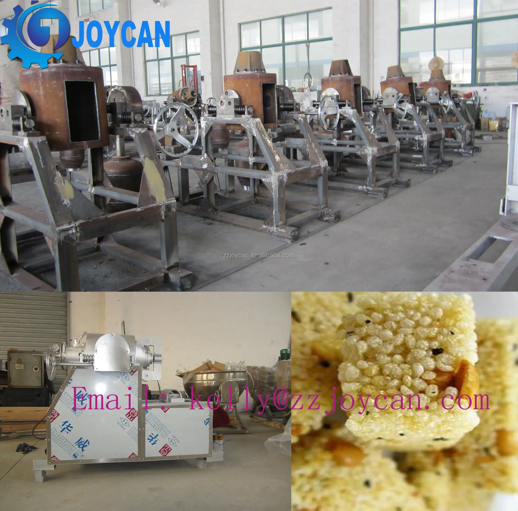 Puffed Snacks Food Making Machine Pine Nut Pistachio Shell Opening