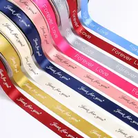 

Custom shiny print logo Ribbon