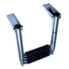 Marine Grape 304 Stainless Steel Folding Telescopic Boat Step Ladders Extension