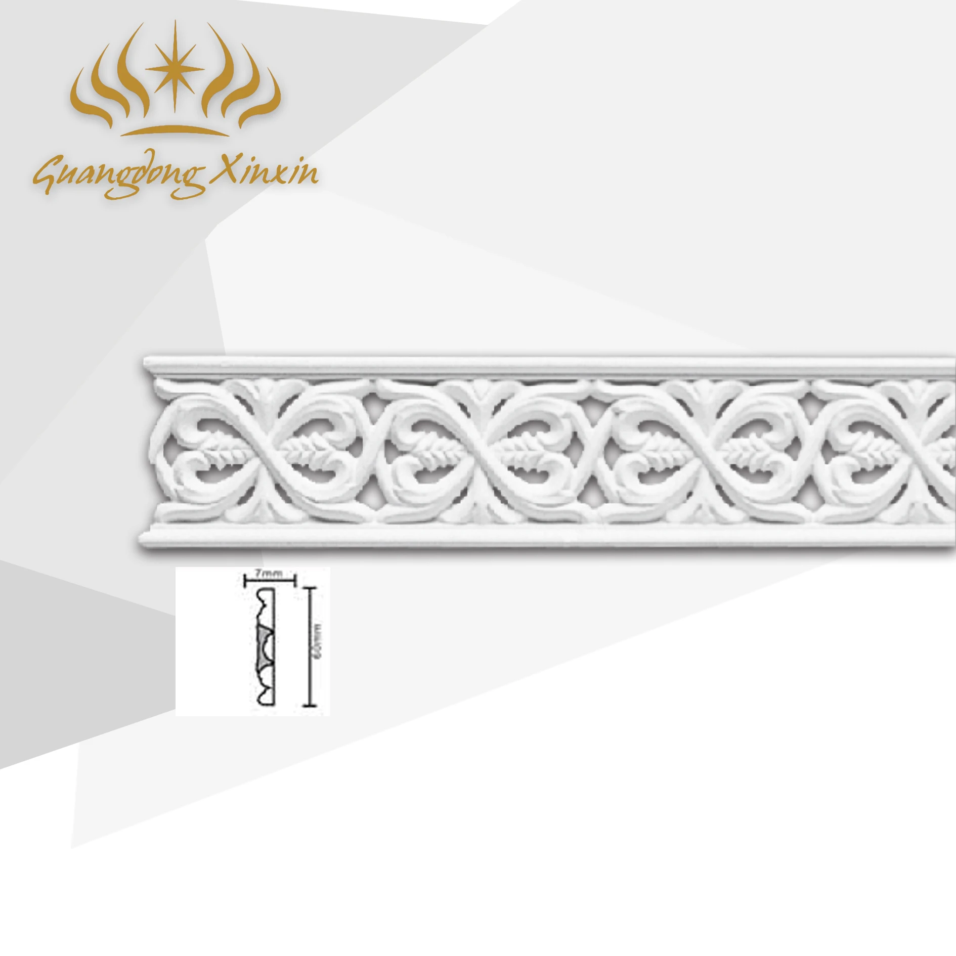 Good Quality Pu Cornice Decorative Ceiling Moulding In Malaysia
