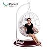 Nordic Style Outdoor Swing Hanging Egg Patio Egg Chair For Living Room Hotel Swimming Pool