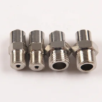 G1/8 G1/4 M10*1 M12*1 Adhesiving Dispensing Fittings Nickel Coated ...