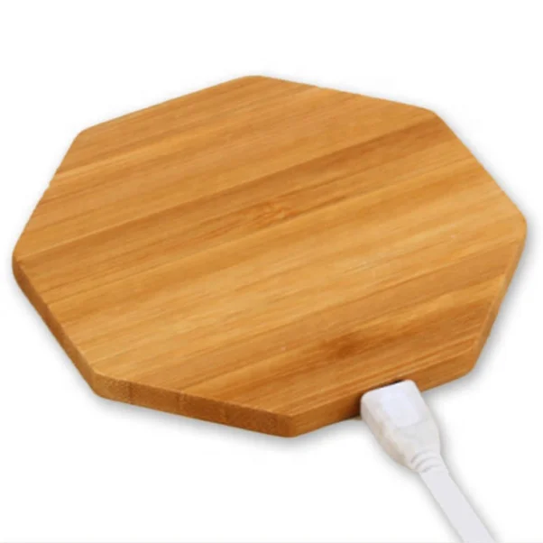 

Bamboo chip wireless quick charger,5 w / 10 w gas fast wireless charging board for iPhone8,Samsung S8 and all QI enabled phones