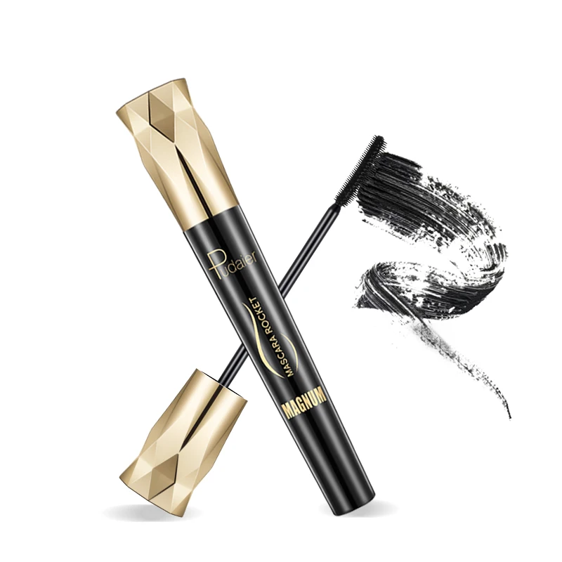 

Waterproof 3D Silk Fiber Mascara Black Curling Thick Long Lengthening Lash