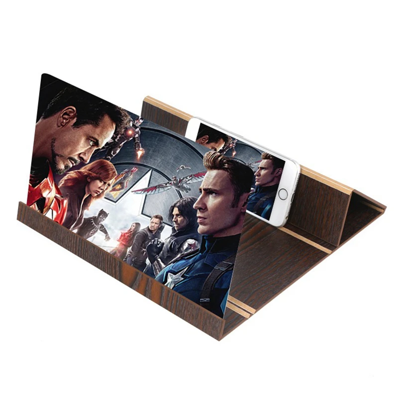 

Popular 12 Inches 3D Mobile Phone Screen Amplifier Video, 6 colors