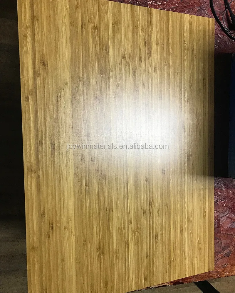 
Carbonized vertical Varnished natural 100% bamboo wood sheet for engraving and laser cutting 