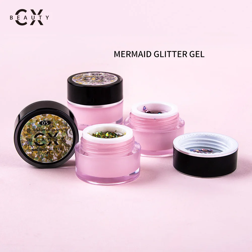 Mermaid glitter gel (4)