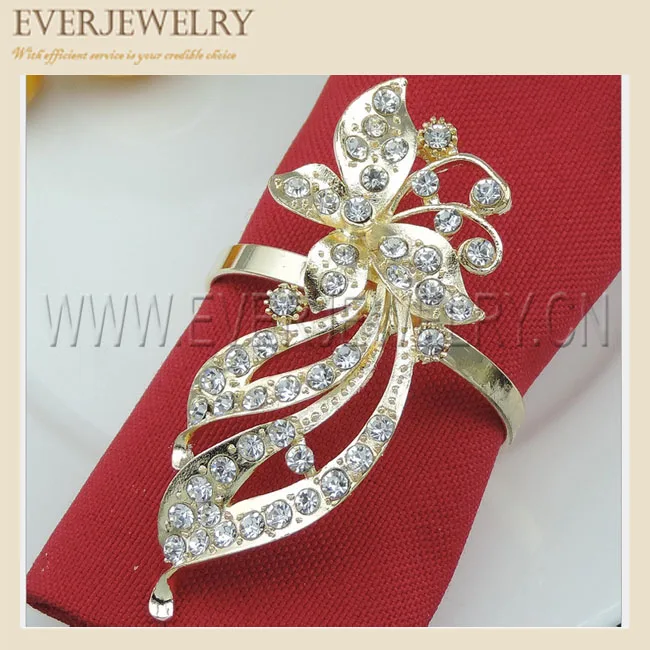 

2019 Fashion Gold Napkin Ring