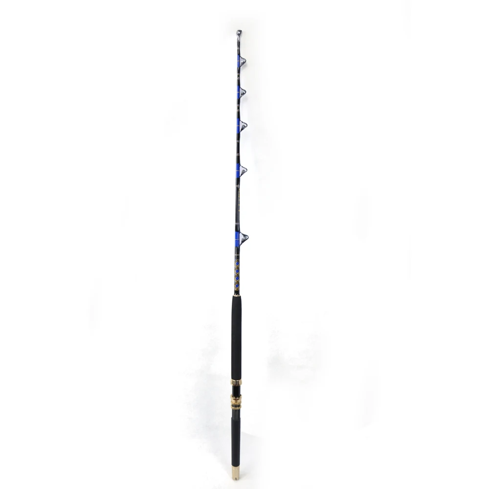 Topline Tackle Ocean Boat Sea Fishing Rods Nylon Butt Boat