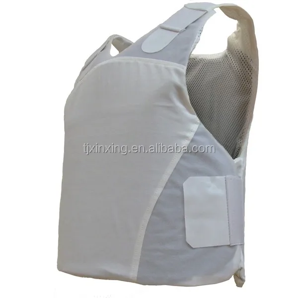 Military White Concealable Bulletproof Vest Inner Bulletproof Vest
