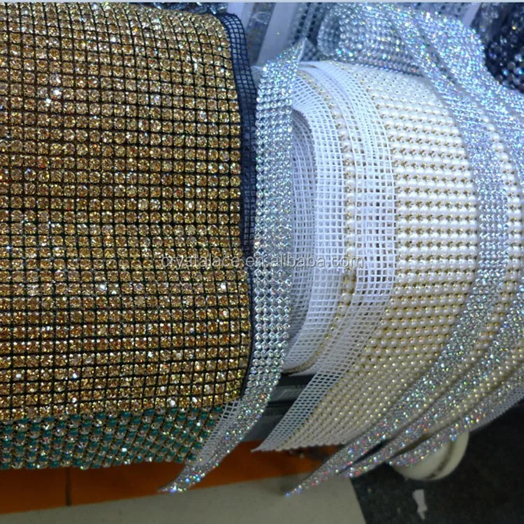 24 rows crystal rhinestone mesh ,rhinestone trimming mesh for wedding decoration (5).jpg