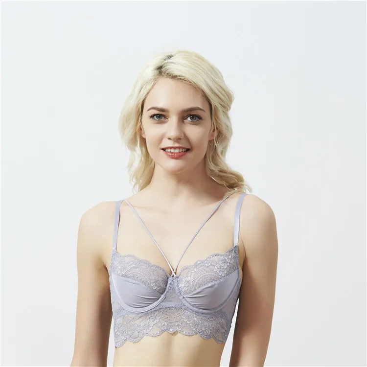 

Comfortable underwear latest sexy fancy bra ladies sexy underwear bra, Black