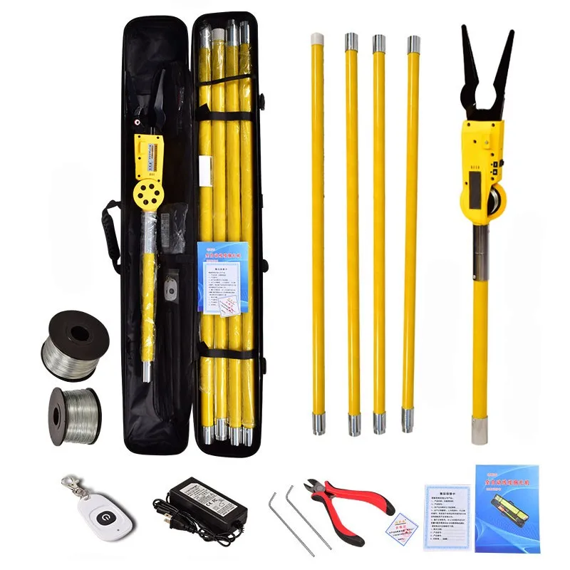 High Efficient Automatic Cable Hanging Attachment Machine For Fiber