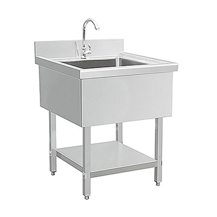 Custom Commercial Free Standing Stainless Steel Small Kitchen Sink For ...