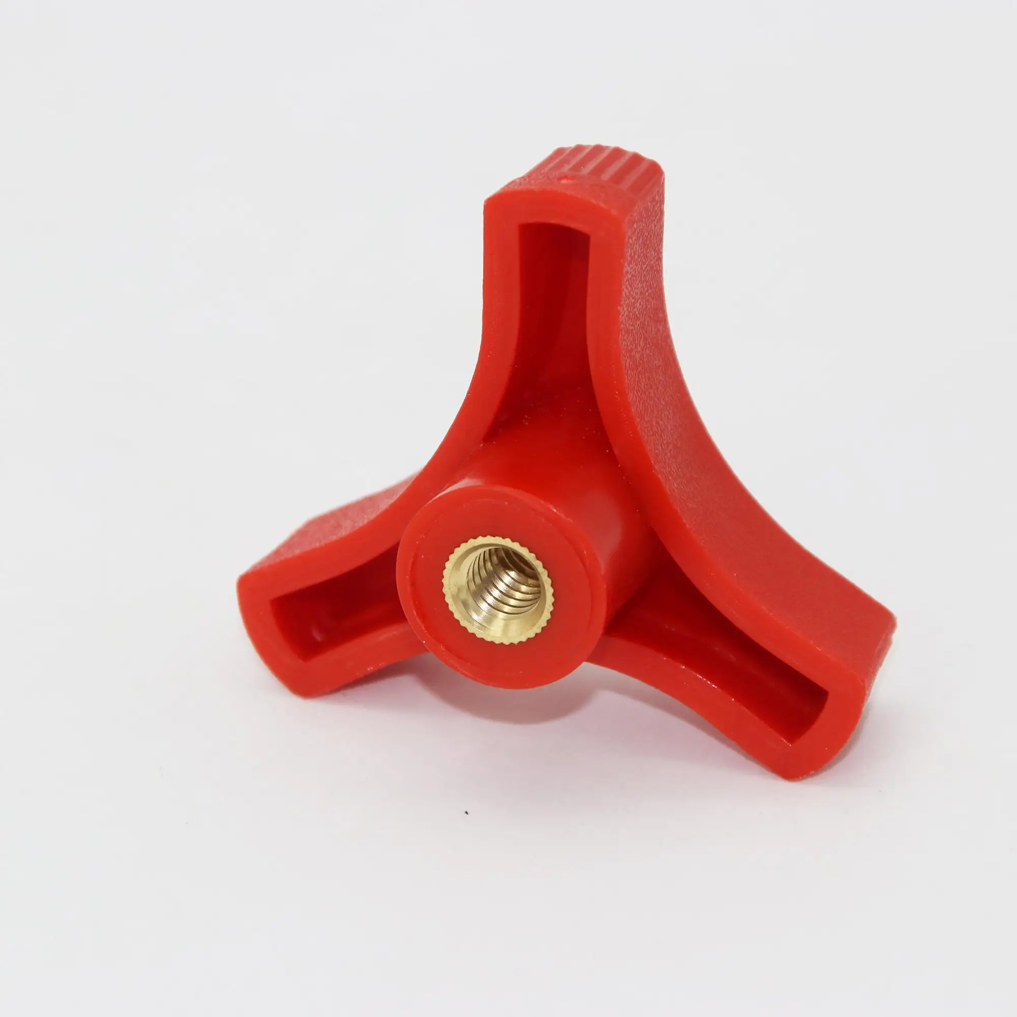 M8 Female Red Triangle Plastic Handle Knob For Furniture Buy Plastic