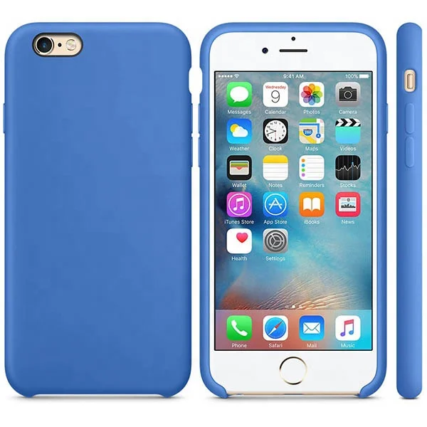 

Silicone Case For iPhone 7 8 Phone Case For iPhone X, 33 colors as option
