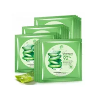 

Popular Korean facial mask organic aloe gel facial mask whitening and hydrating