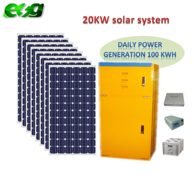 20kw system 100kwh