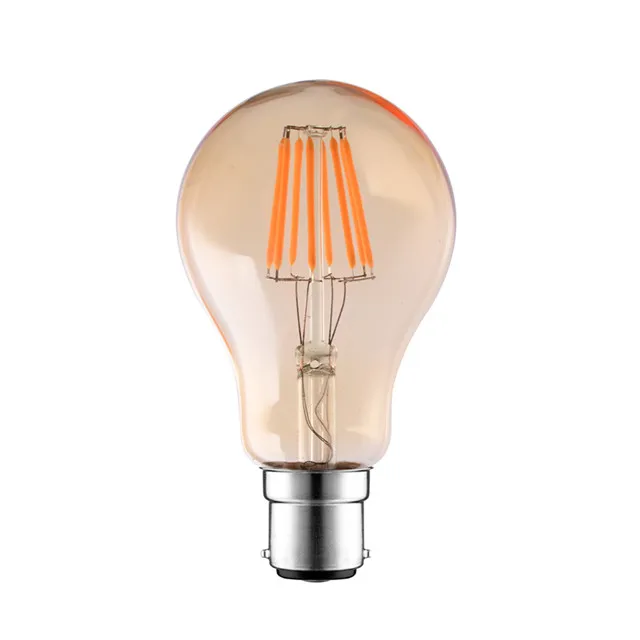 New Design A19 A60 220 Volt Led dimmable filament Light Bulbs LED filament light bulb