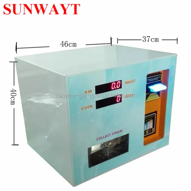 Malaysia Mini Wall Mounted Coin Changer Machine Made In China 24hours Atm Bill Change Machine Token Exchange Machine Buy Mini Coin Changer Machine Bill Change Machine Token Exchange Machine Product On Alibaba Com