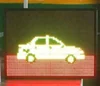 Waterproof outdoor LED electronic sign car coming sign
