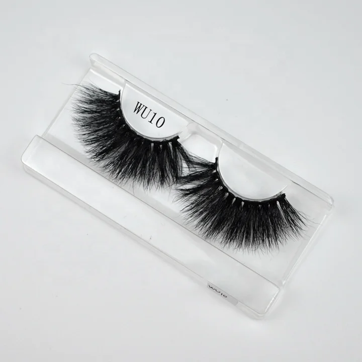 

Custom lash box packaging of high quality silk eyelashes, Black