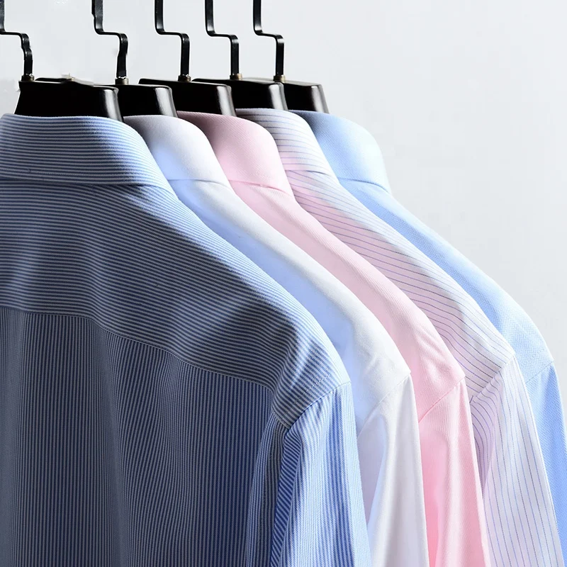 
wholesale 100 cotton non ironing mens business office formal shirts 