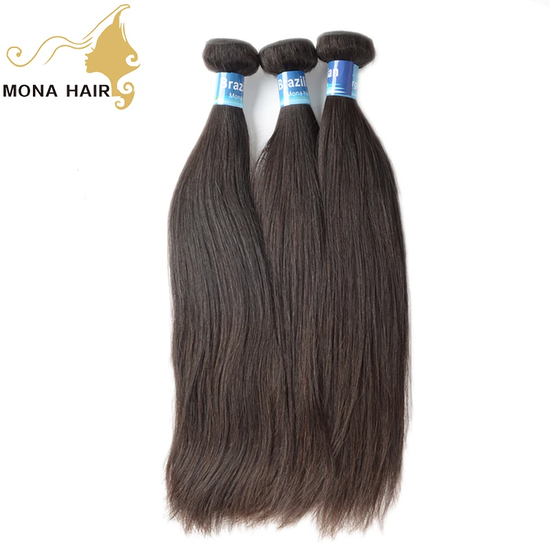

High grade quality unprocessed no chemical virgin brazilian human hair