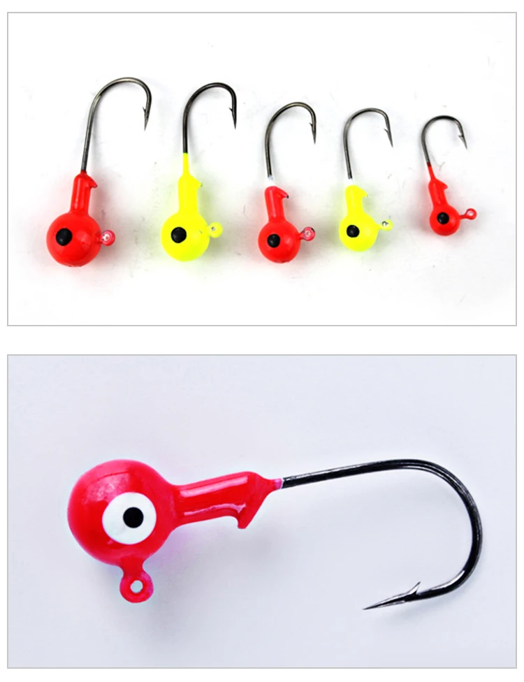 Obsession High Quality Lead Jig Head Wholesale Well Balanced Round Jig