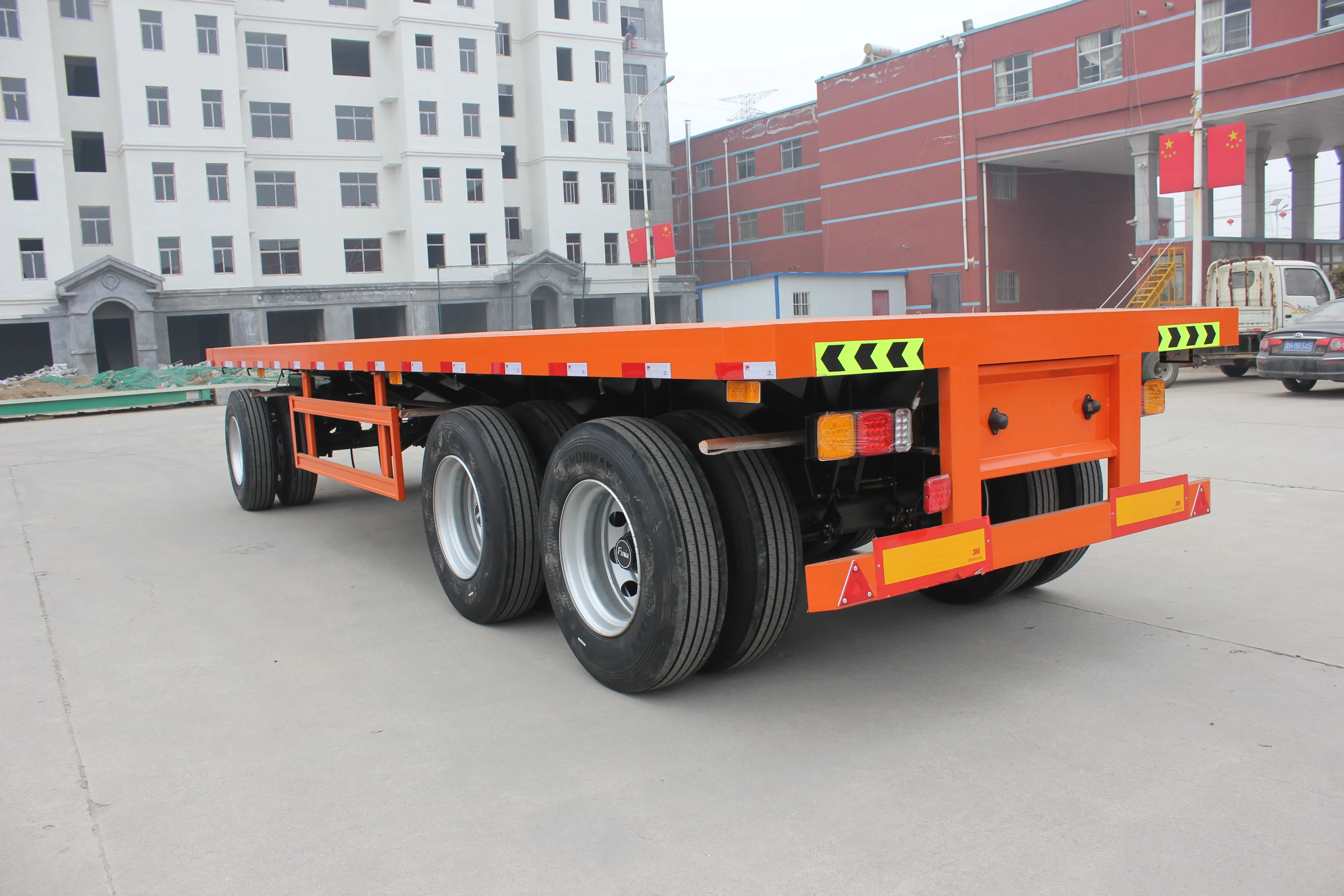 1.5-3 Ton Car Hauler Trailers Or Car Trailer - Buy Flat Top Trailer Car ...