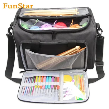 Yarn Storage Knitting Bag Knitting Crochet Holder Bag Yarn Tote Organizer Buy Knitting Crochet Holder Bag Yarn Organizer Product On Alibaba Com