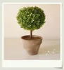 China supplier cheap price artificial topiary grass ball bonsai for sale
