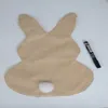 New Style DIY Rabbit Home Burlap Blank Wholesale Flags Garden Flag