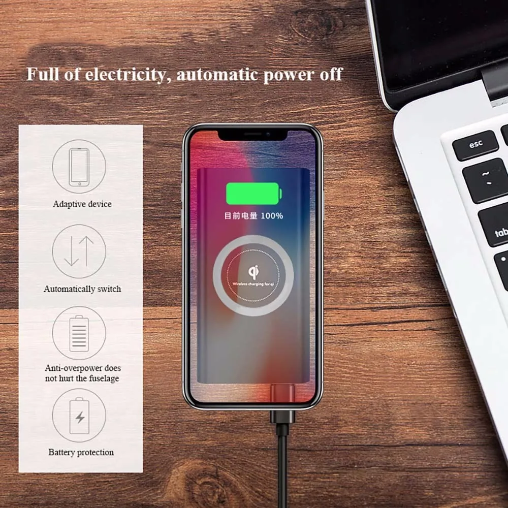 New products universal 10000mah fast charging qi wireless charger power bank high quality portable power bank wireless charger - ANKUX.COM