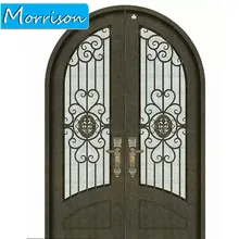 Hohe qualit&auml;t durable mit verschiedenen oval glas runde gew&ouml;lbte eingangst&uuml;r