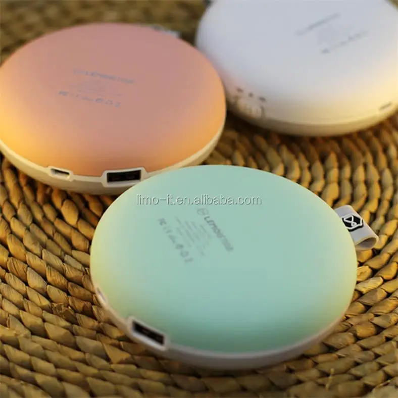 
Electric Appliances 2018 Portable Reusable USB Hand Warmer with 5000mAh Power Bank 