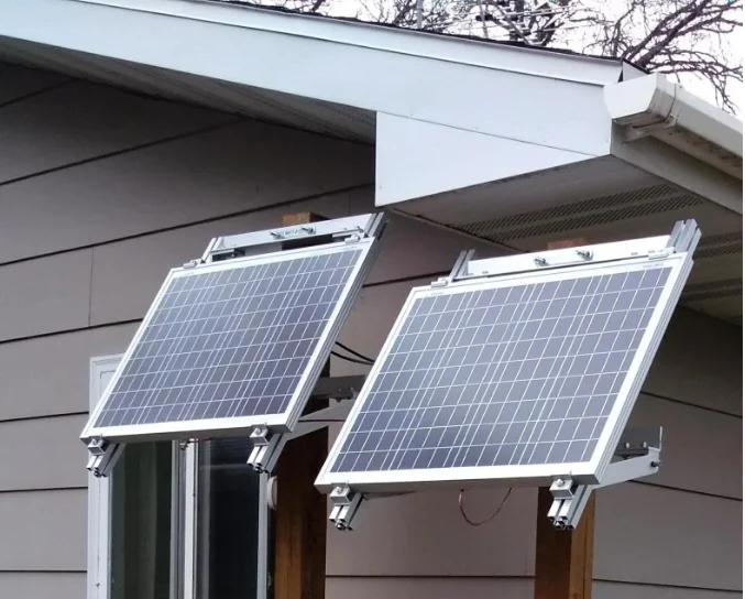 Adjustable Solar Panel Bracket Aluminum Solar Mounting Bracket Pole Stand Rack From 30watt To