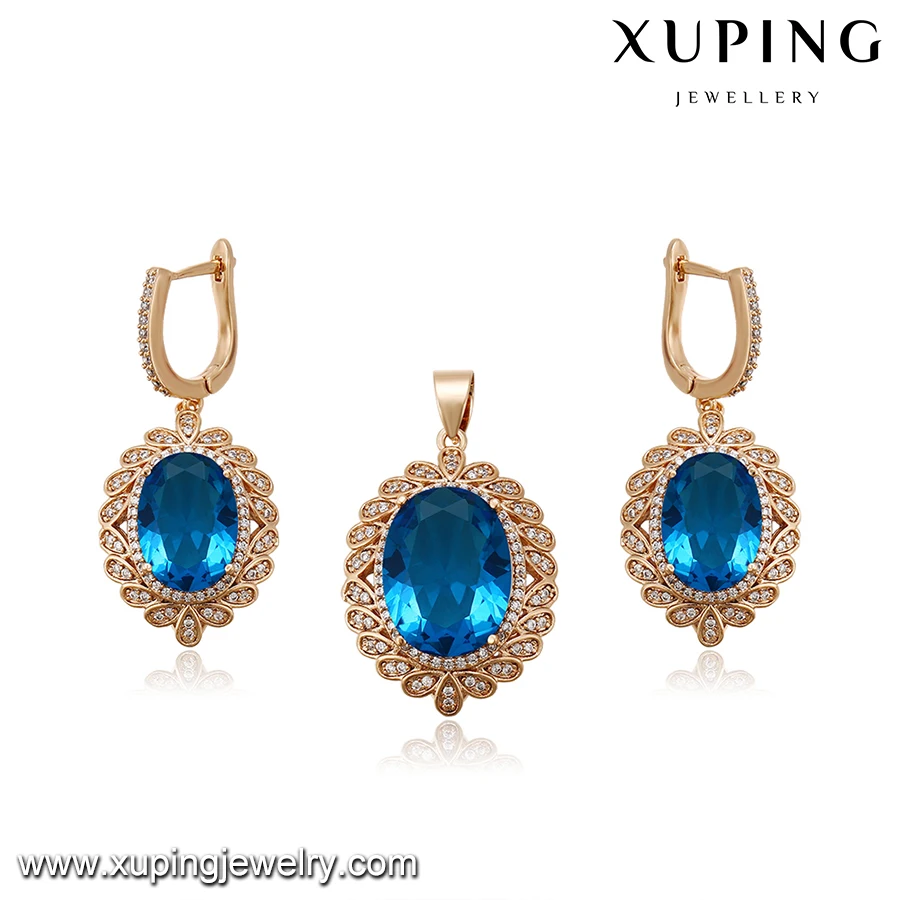 

64225 Xuping Fashion Gold Plated Jewellery Sets