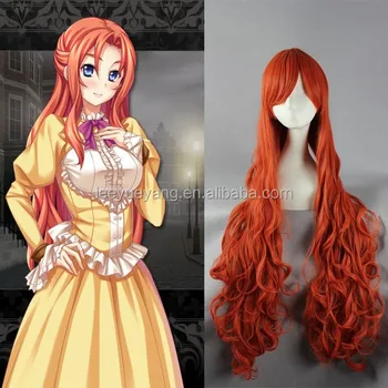 dark orange wig